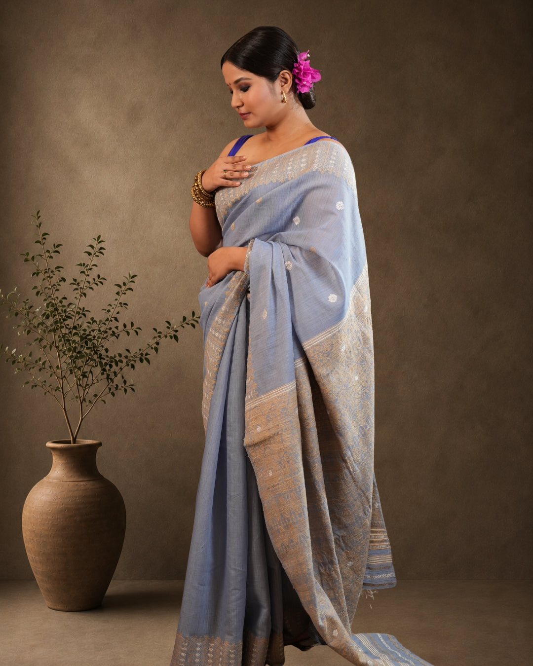 Assam Silk saree