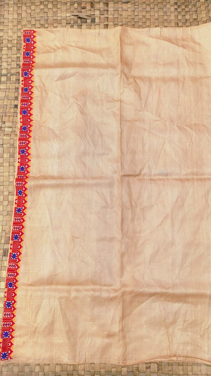 Pure Tussar By Tussar Silk Assam Silk Saree with Multicolour Motifs