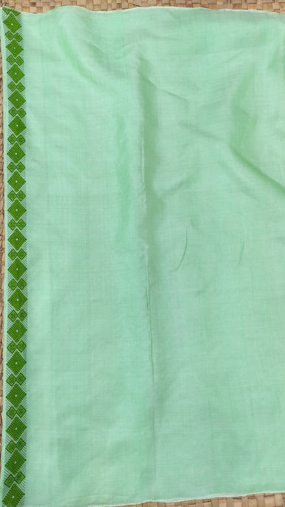 Green Pure Tussar By Tussar Silk Diet  Assam Silk Saree