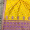 Exclusive Mulberry Assam Silk Saree – Yellow | Mayurisilk