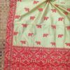 Exclusive Mulberry (paat) Assam Silk Saree -Beige Kaziranga Motifs | Mayurisilk