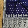 Exclusive Mulberry( paat ) Assam Silk Saree - Navy Blue | Mayurisilk