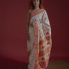 Tussar Mulberry Assam Silk Saree With Zari And Thread Motifs