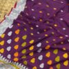 PURPLE EXCLUSIVE ERI ASSAM SILK SAREE | MAYURISILK