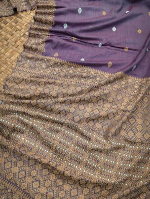 eri assam silk saree