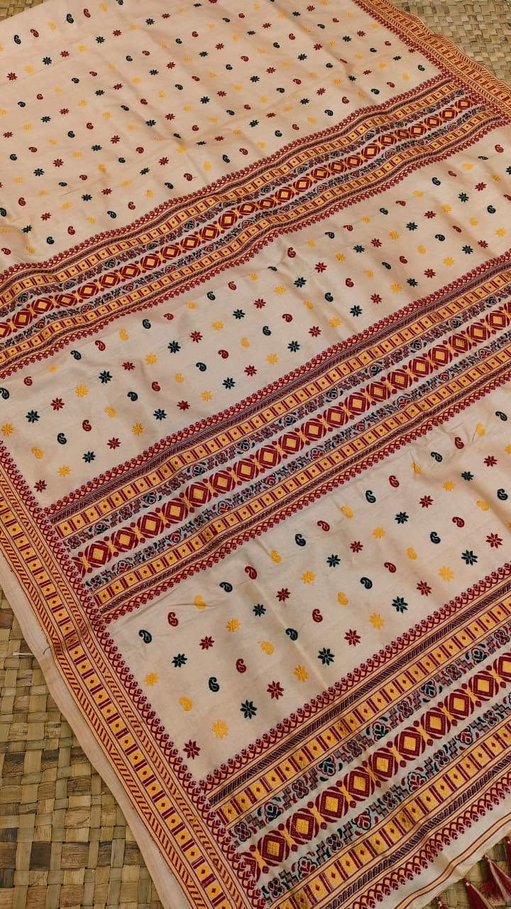 Tussar By Tussar Silk Thread Work Saree 200292 - Image 3