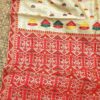 Pure Tussar By Muga Silk Thread Work Assam Silk Saree