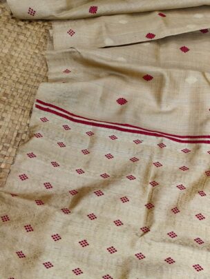 pure muga saree , Assam Silk saree