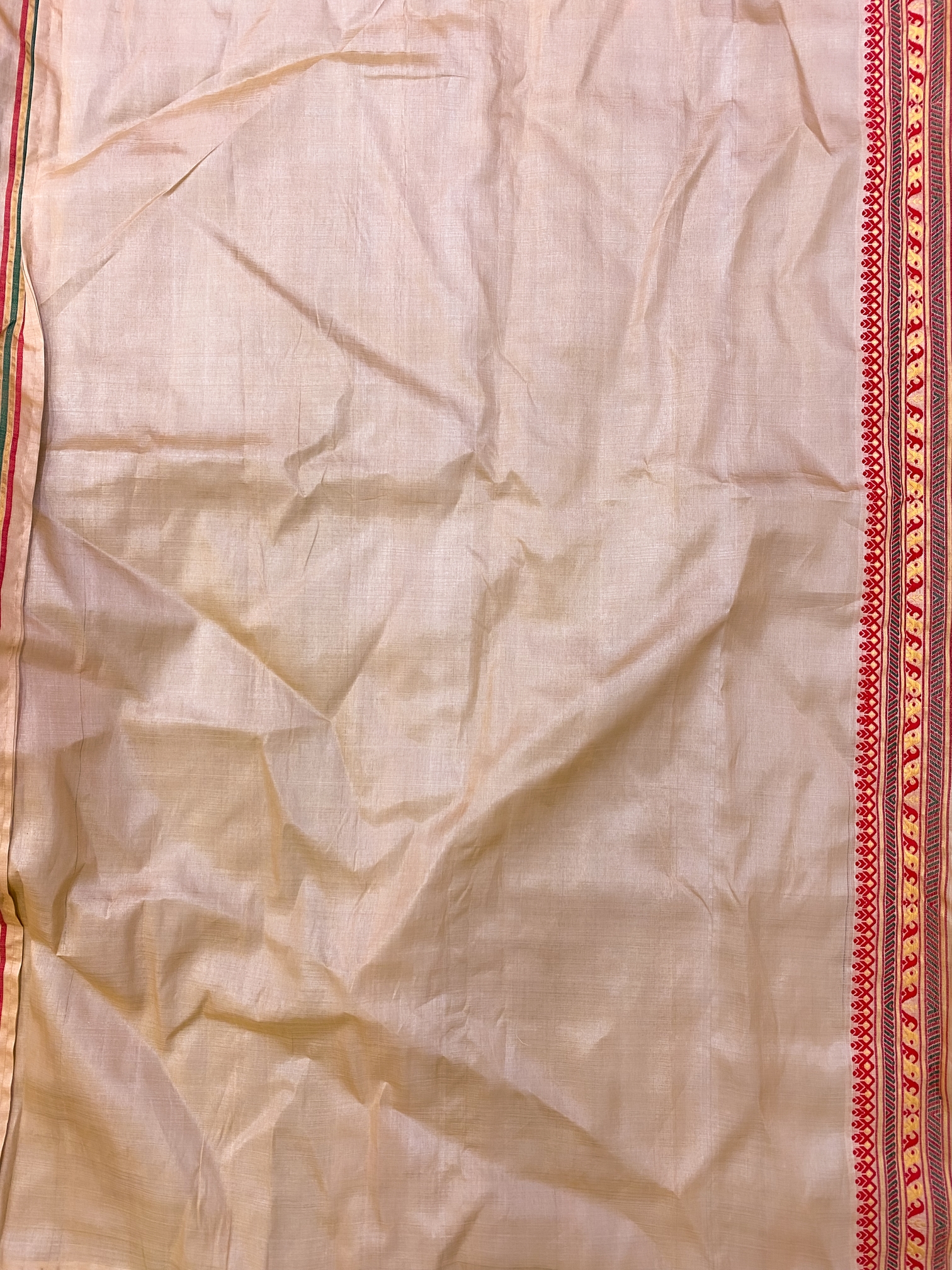 Pure Tussar Assam Silk Saree with Thread Work – MS242